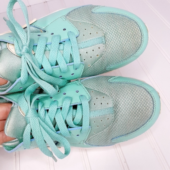 Huarache Run Sparkle GS 'Tropical Twist' Women's Running Shoe F240 - Picture 12 of 14